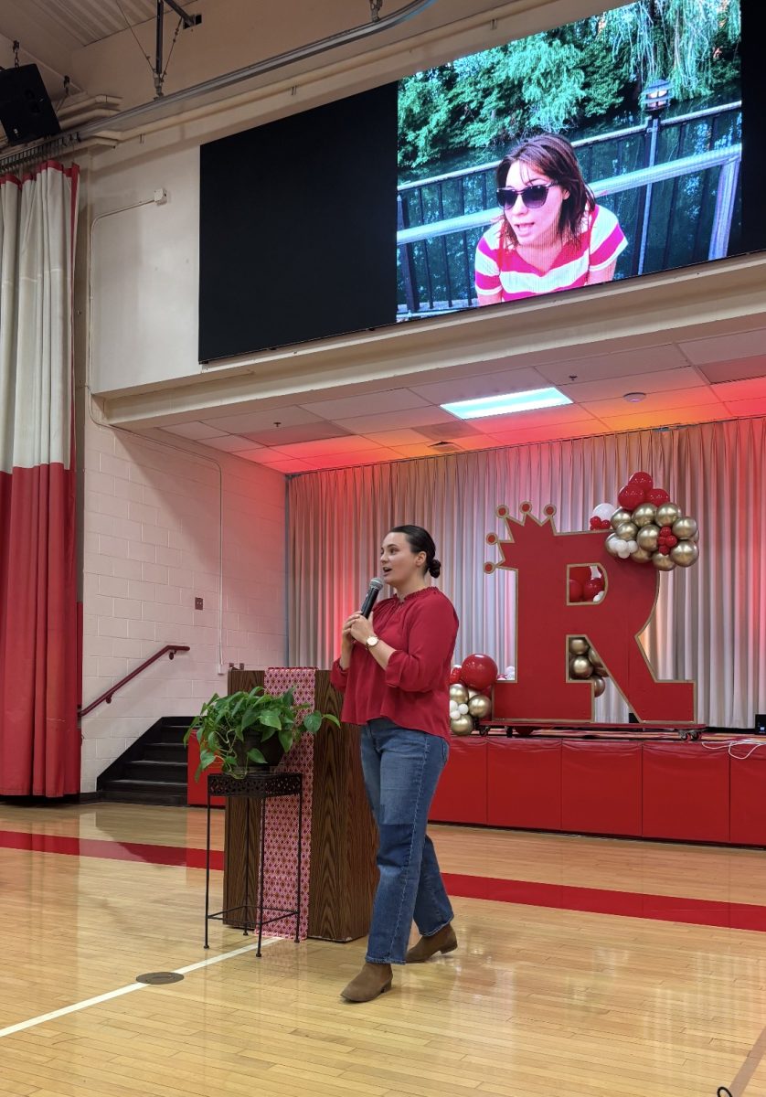 Inspirational speaker, Maggie Craig, visited Rosary this week!