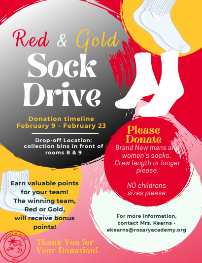 Don't forget to donate socks!