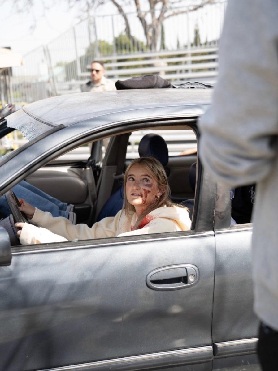 Senior Ella Baroldi experiences the real fear that hundreds of individuals feel in crashes every year. 