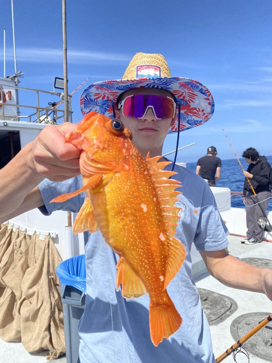 Take a look at Xavier and his canary rockfish!